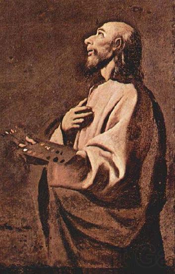 Francisco de Zurbaran Probable self portrait of Francisco Zurbaran as Saint Luke, Germany oil painting art